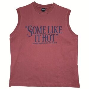 Moussy Men’s “Some Like It Hot” Sleeveless Graphic Tee Size Free
